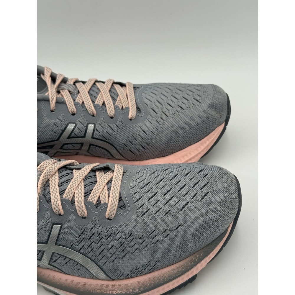ASICS Gel-Kayano 27 Women's Running Shoes Size 9 Gray Peach 1012A649 - Picture 4 of 13